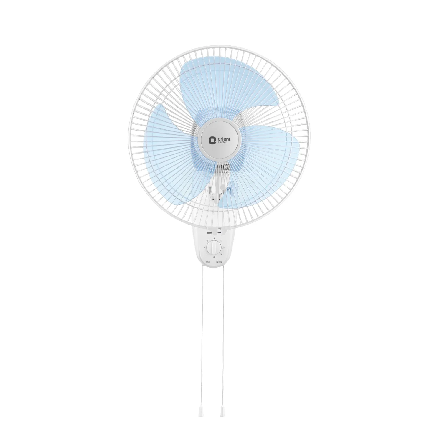 Orient 300 mm Wall 14 High Speed Wall Fan · White Blue