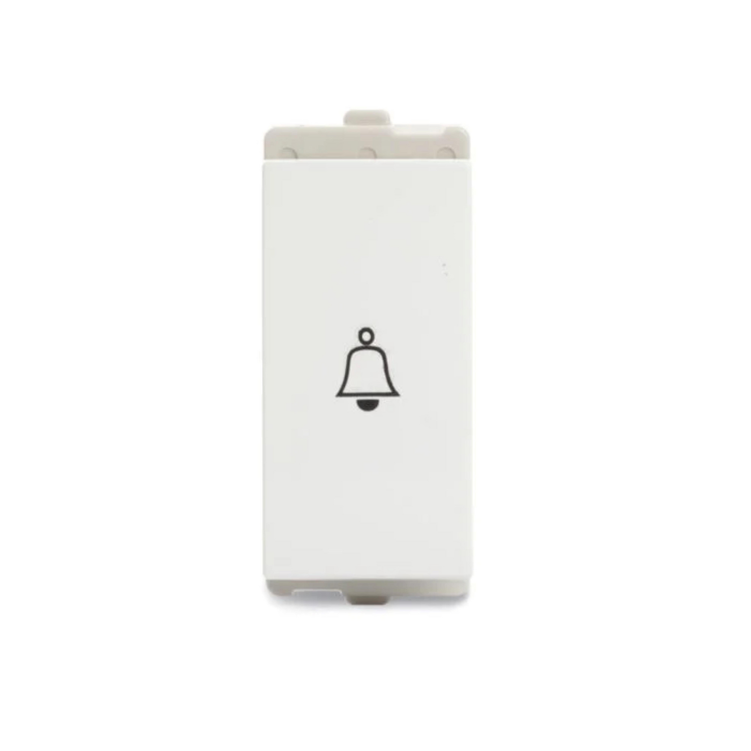 Schneider Opale Bell Press Switch · Opale bell press switch 1-way 6 A white