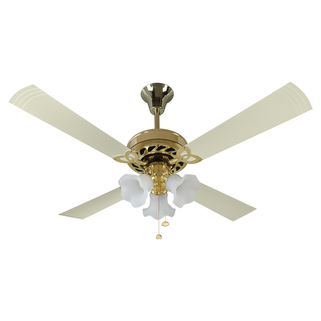 Crompton Luxian Uranus Chandelier Ceiling Fan · Ivory