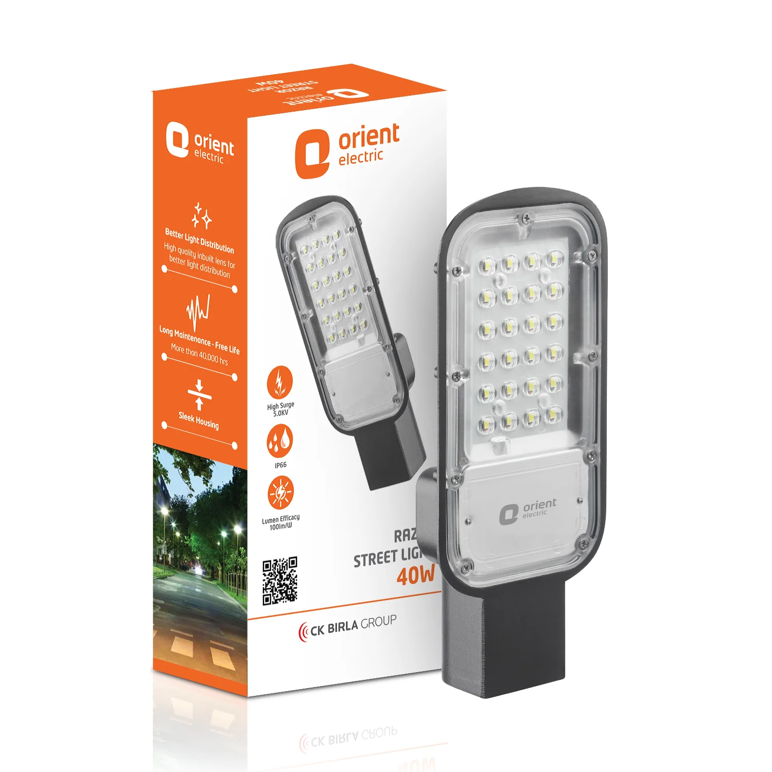 Orient Razon Street Light · 40 W · Cool White