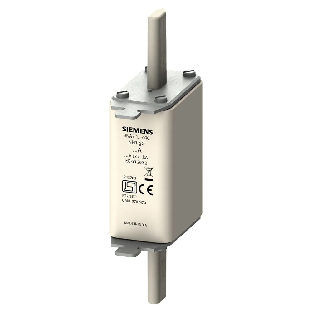 Siemens Sentron 3NA7 HRC Fuse Link 50 A · 120 kA · DIN Type · 500 V AC · Size 1