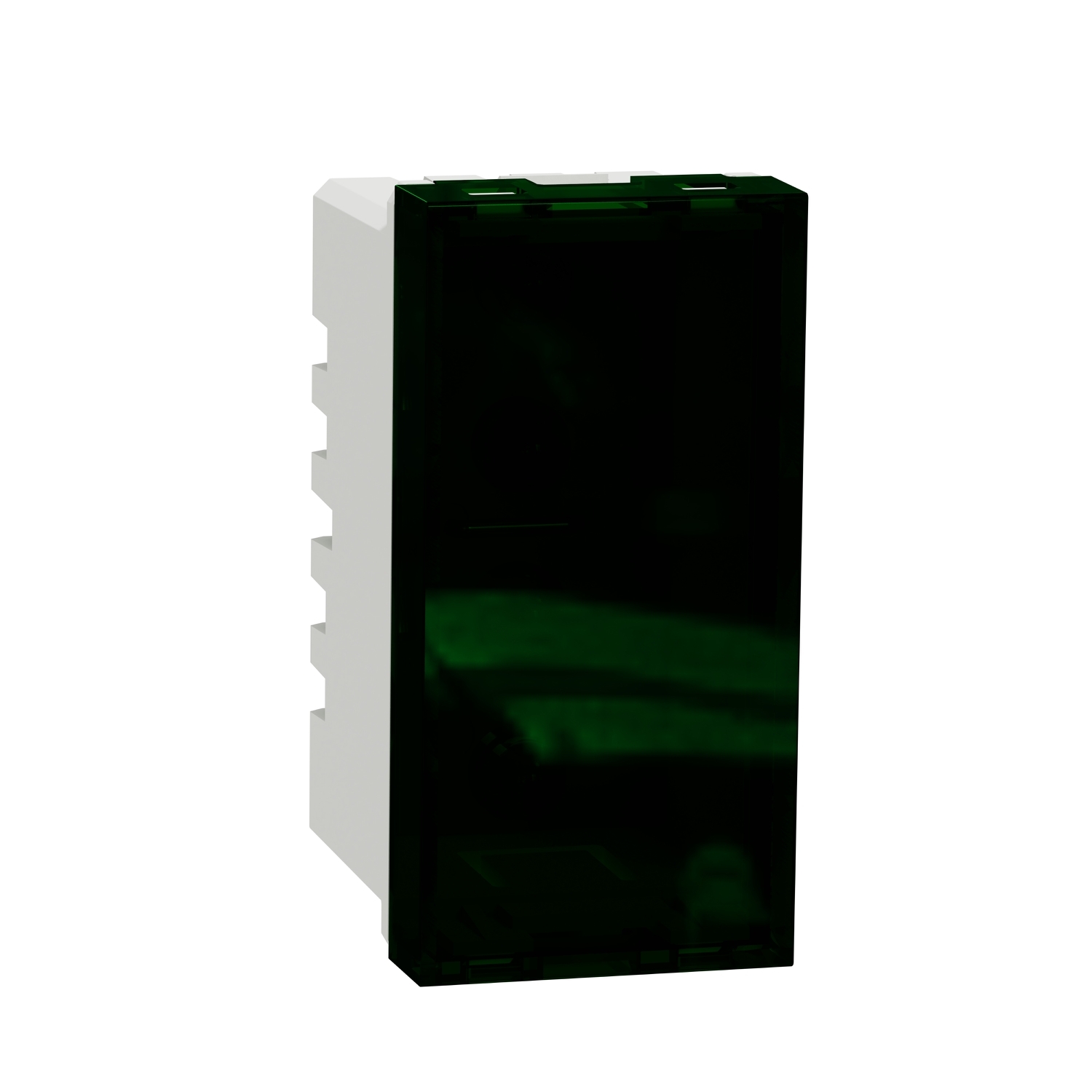 Schneider Unica Pure Indicator Lamp · 1 module · green