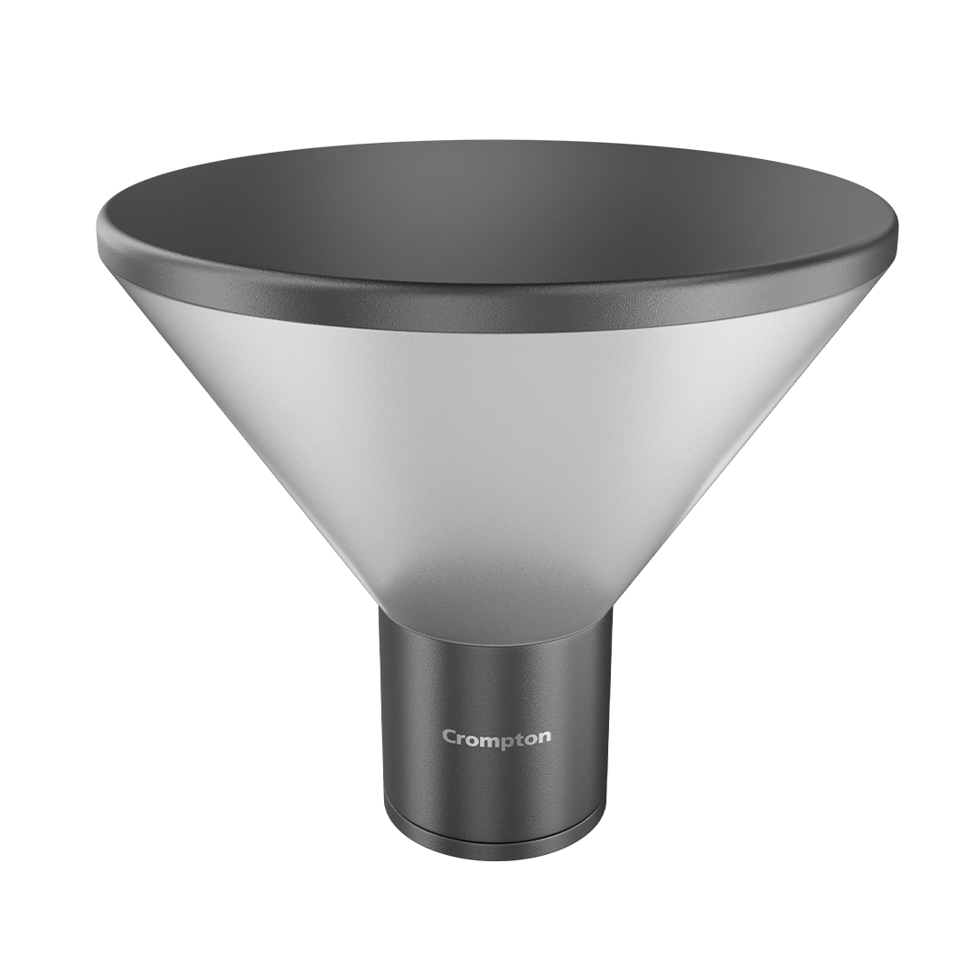 Crompton Solarion Starlyt Prime Gate Lamp (Metal with B22 Holder)
