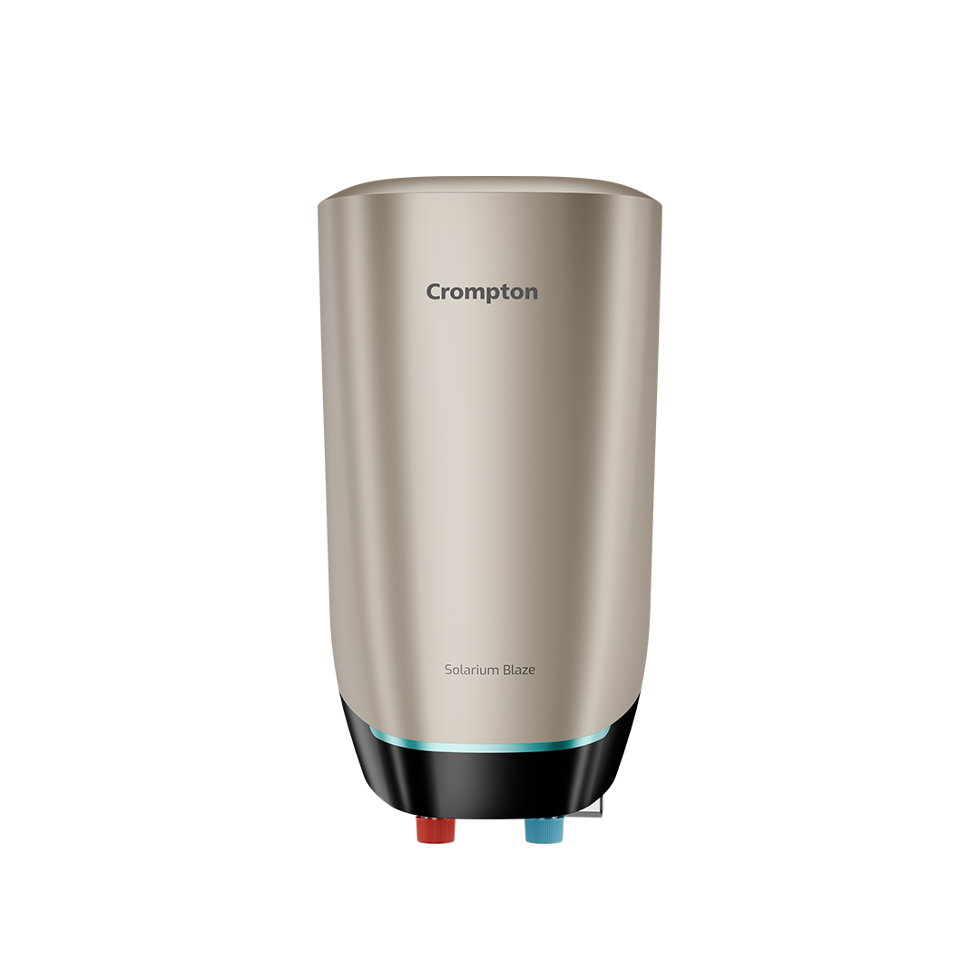 Crompton Solarium Blaze Instant Water Heater · 3000 W · Champagne Gold