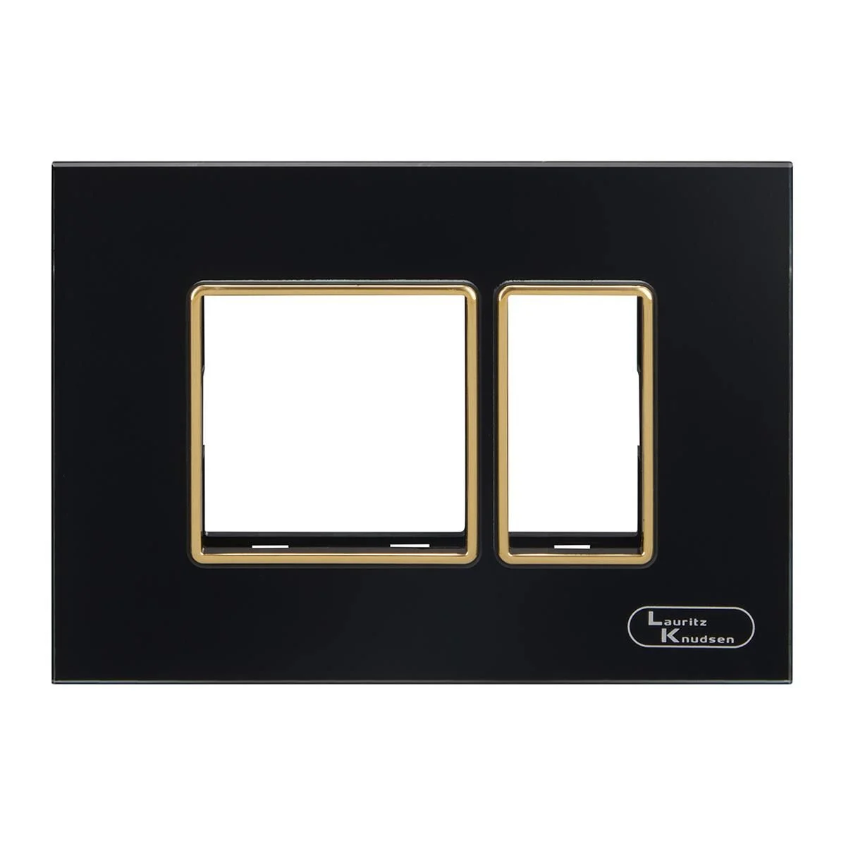 Lauritz Knudsen entice Glass Plate · 3 M · with Grid Frames · Black