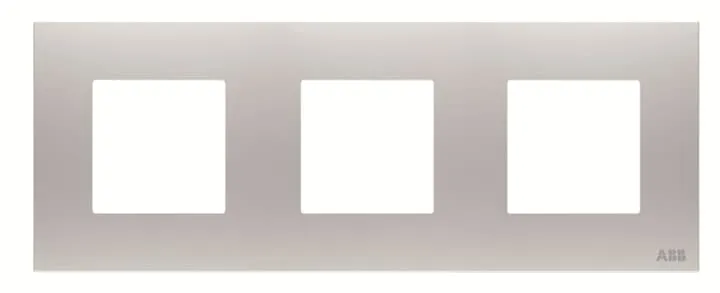 ABB AMD5344-ST Prem./double rocker frame 3G