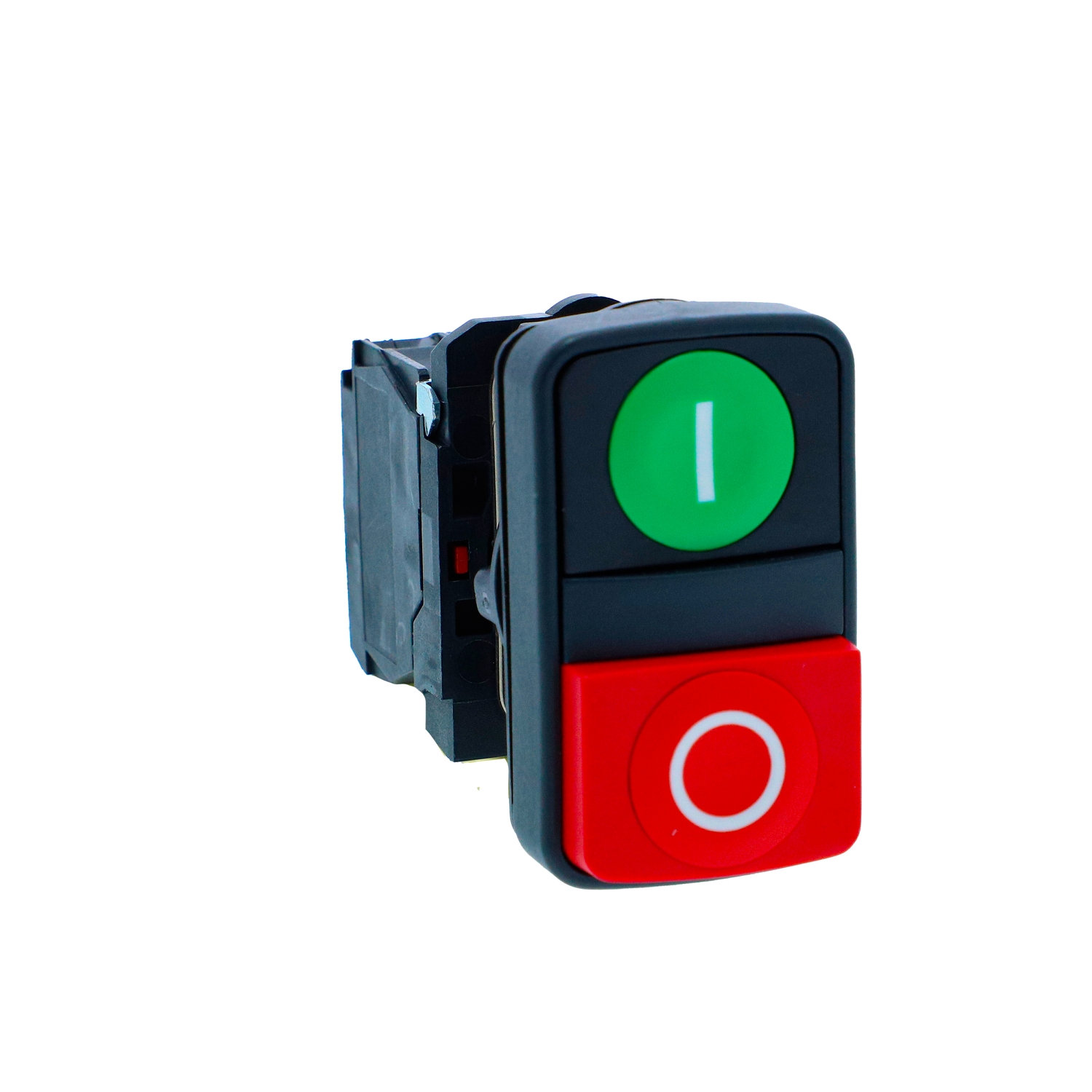 Schneider Harmony XB5N Push Button · 22 mm · 1 NO + 1 NC