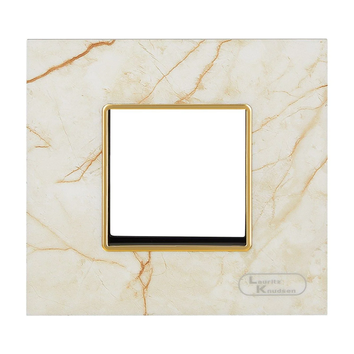 Lauritz Knudsen entice Marble Plate · 2 M · with Grid Frames · Mystic