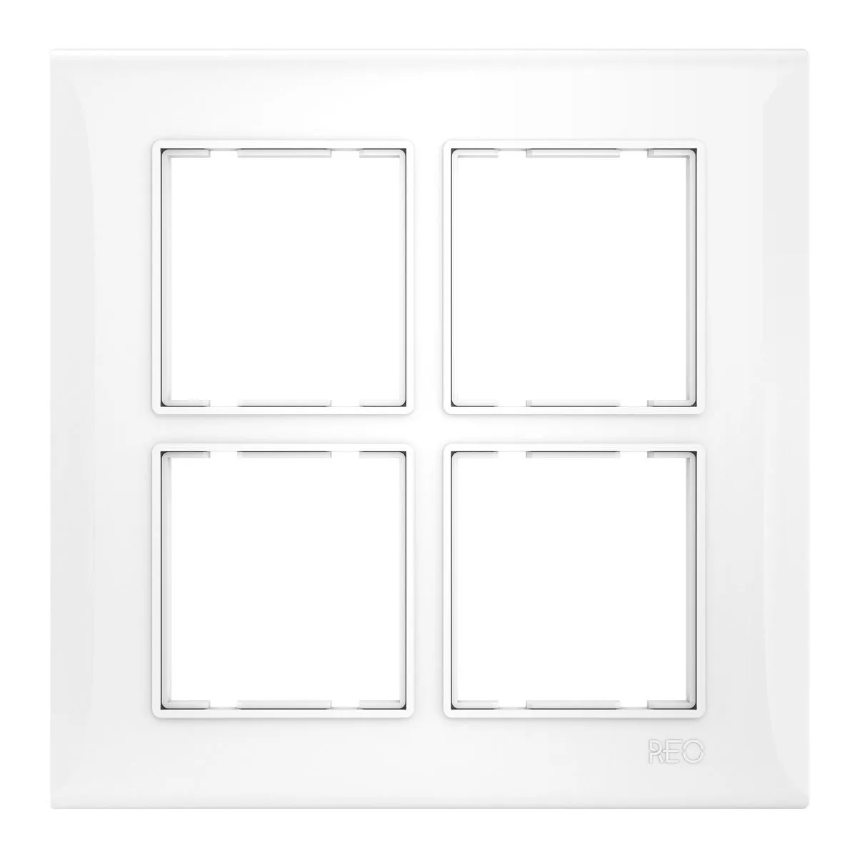 Havells 8 MS Comb Plate White REO Marvel