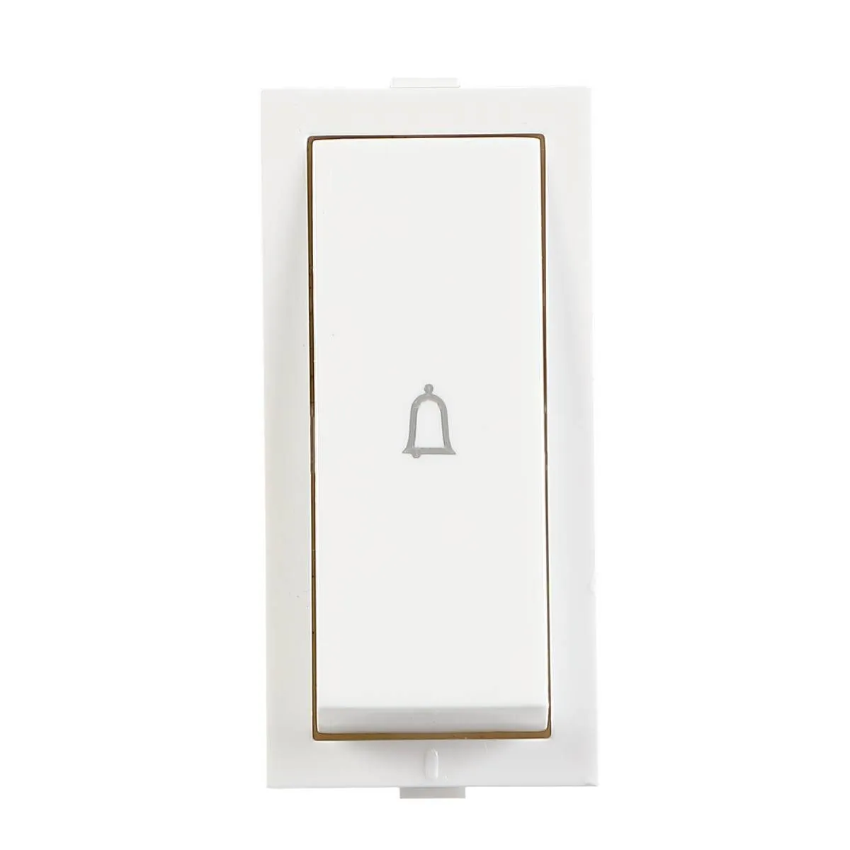 Havells Magnus 6 A One Way Bell Push Switch · White