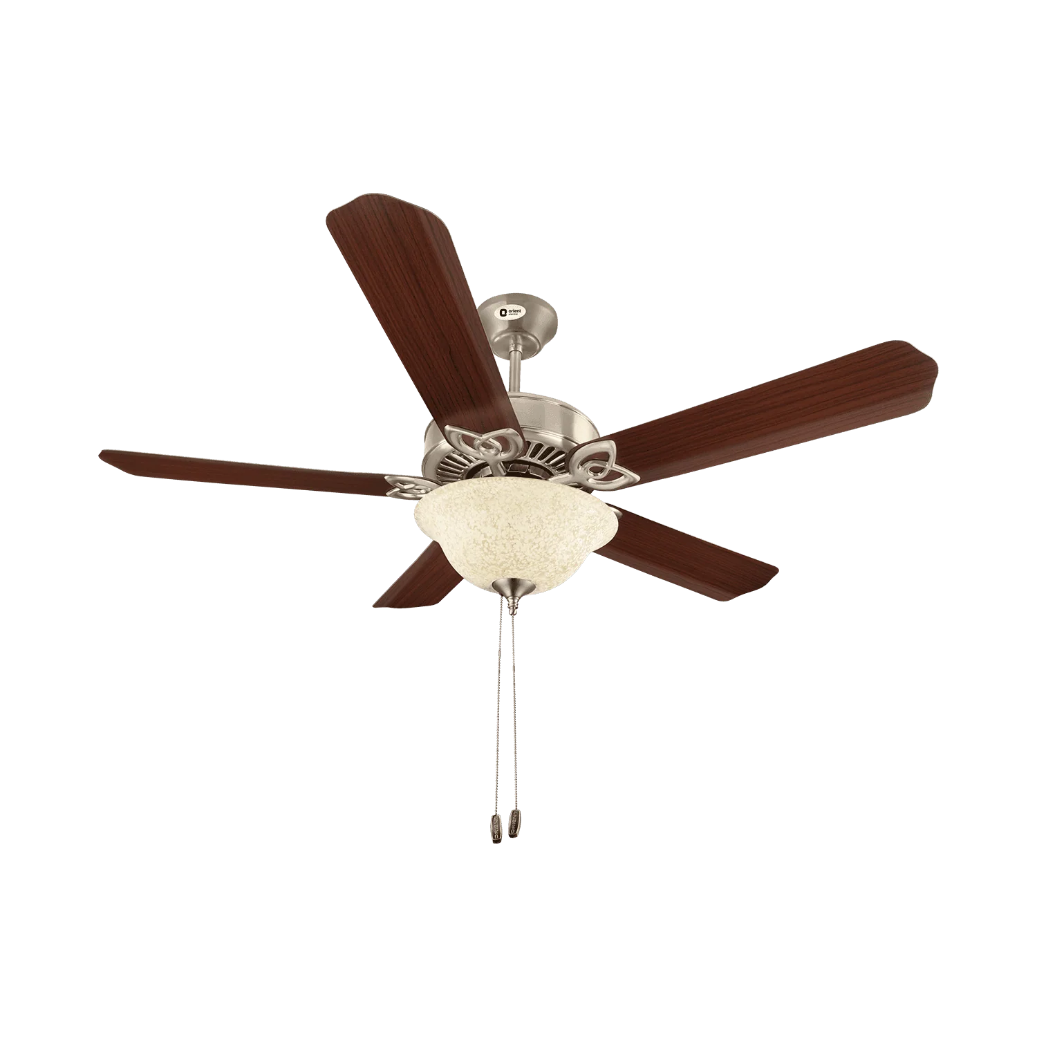Orient Subaris Solo Underlight Ceiling Fan · 1300mm · Brushed Nickel