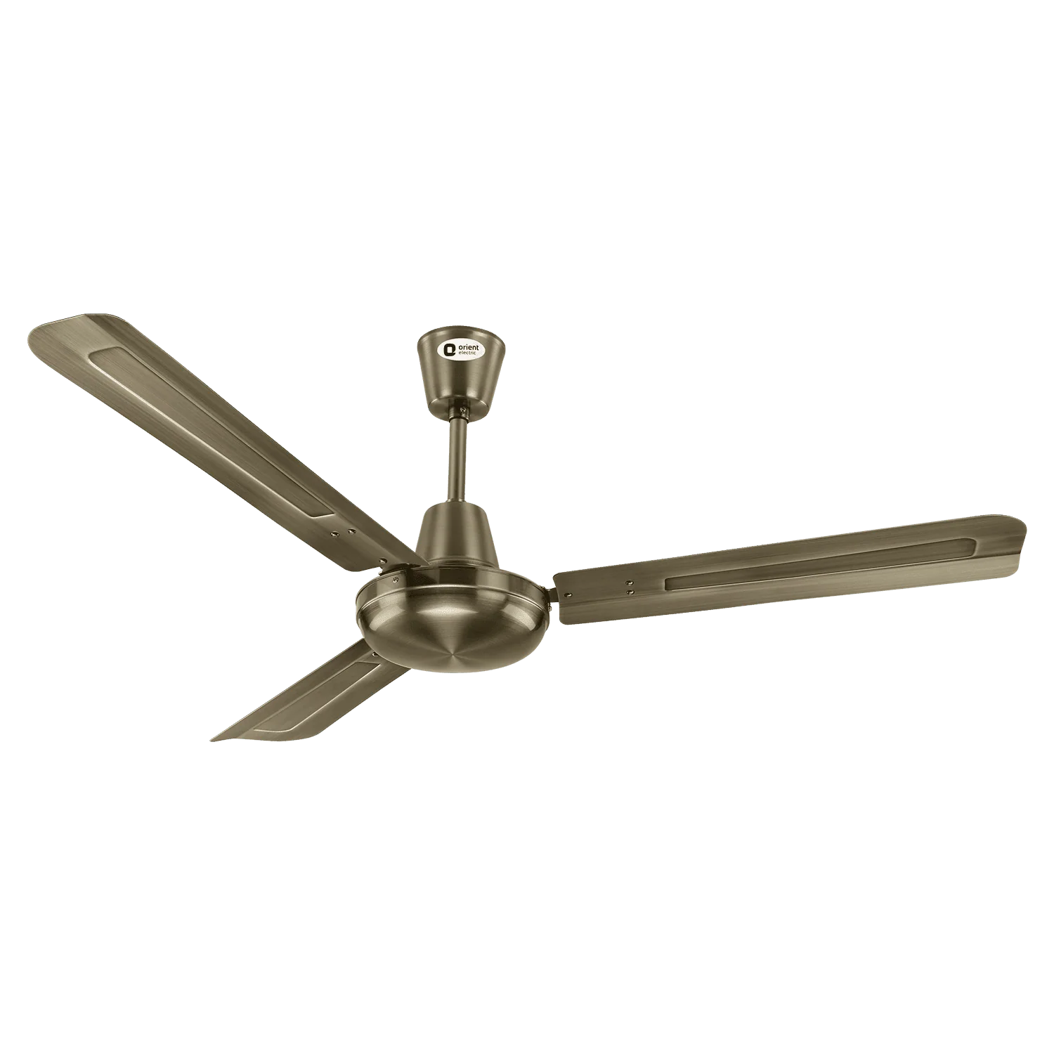 Orient Quasar Ceiling Fan · 1400 mm · Brushed Brass