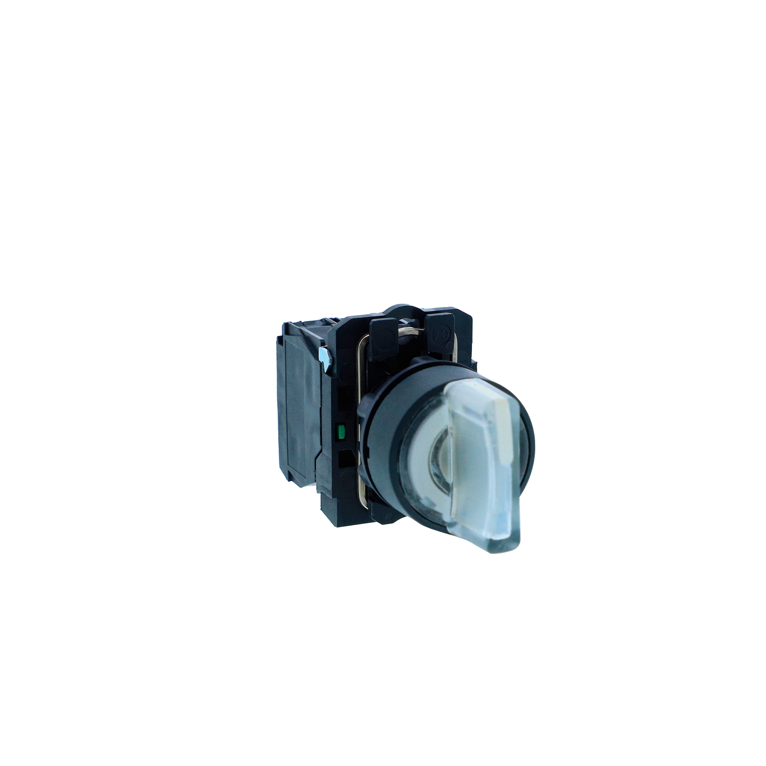 Schneider Harmony XB5N Illuminated Selector Switch · 22 mm · 2 NO · 24 V AC/DC · IP65 · XB5AK151B3N