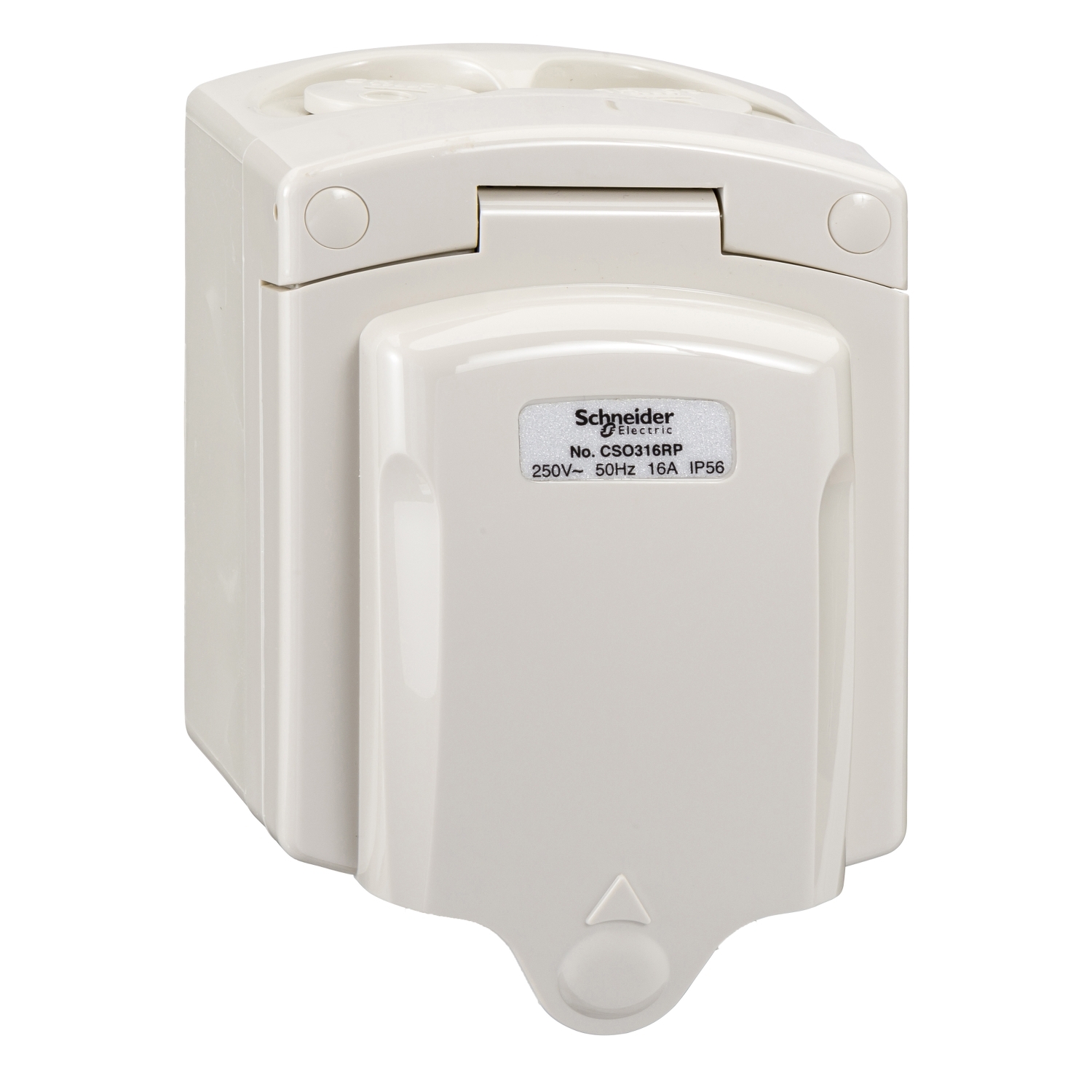 Schneider Kavacha AS Socket-Outlet · CSO316RP-GY-EX
