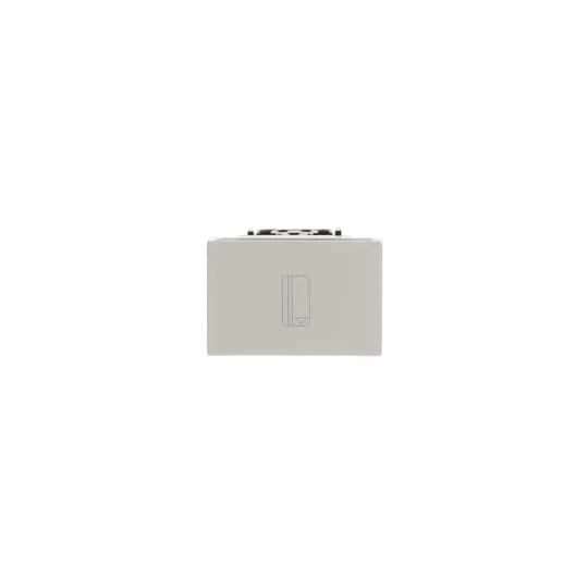 ABB Card switch with LED exchangeable · White · Zenit