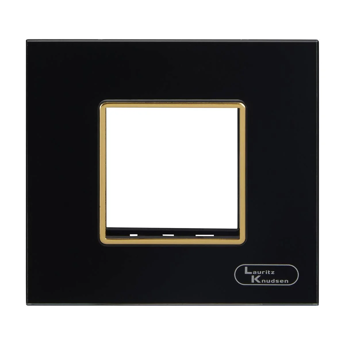 Lauritz Knudsen entice Glass Plate · 2 M · with Grid Frames · Black