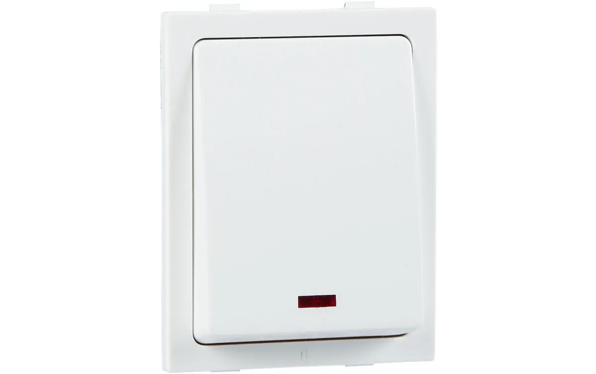Havells 20 AX 1 Way Mega Indicator Switch White REO Bliss