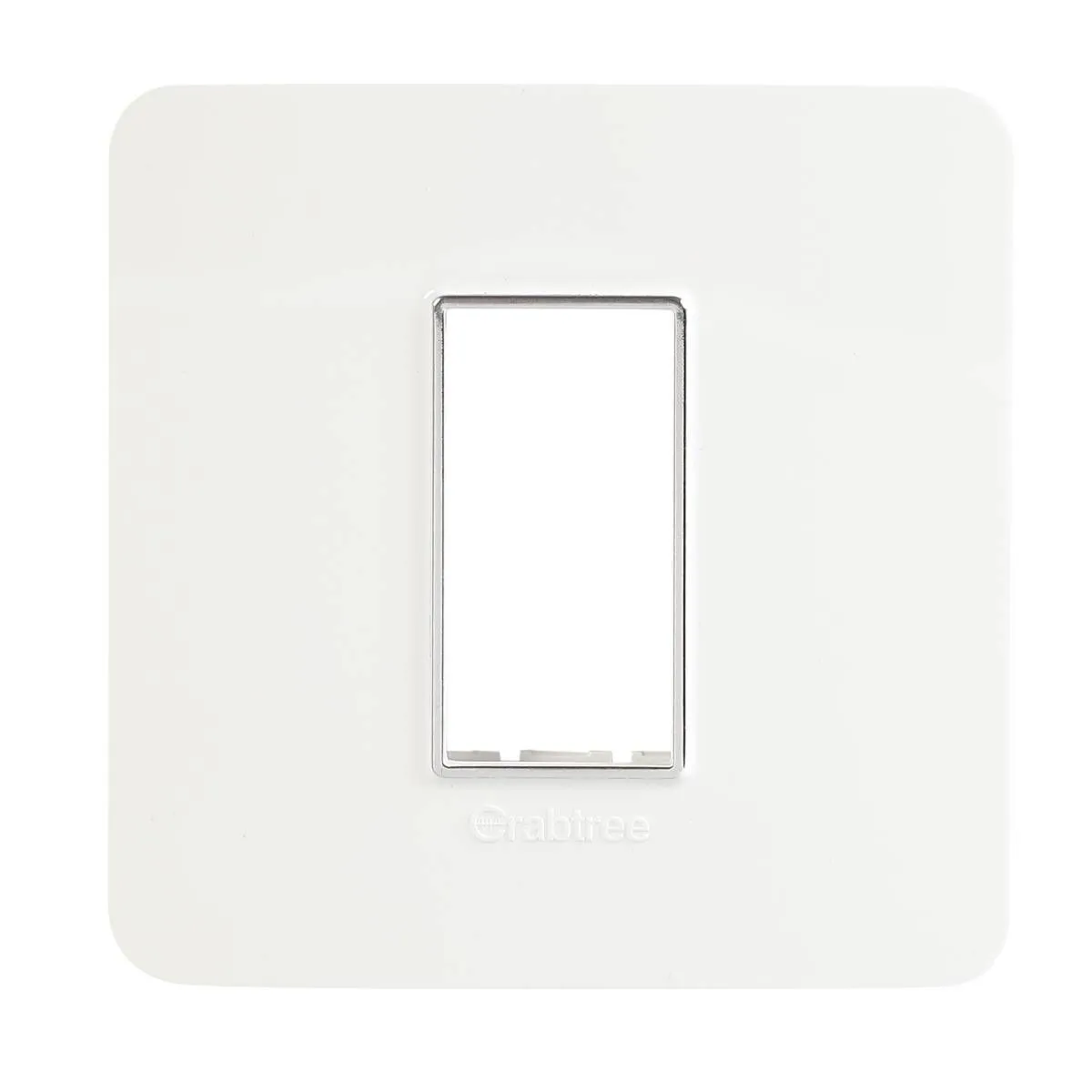 Havells Magnus 1 M PC Combined Plate · White