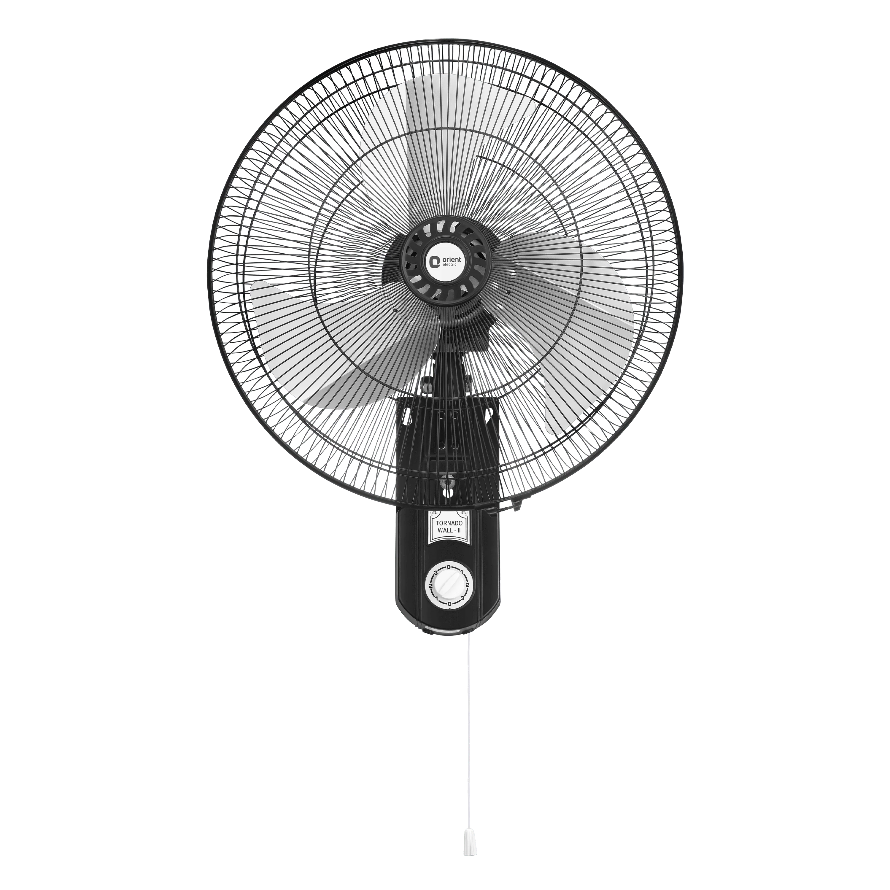 Orient Tornado Wall-II 450mm Wall Fan · Black