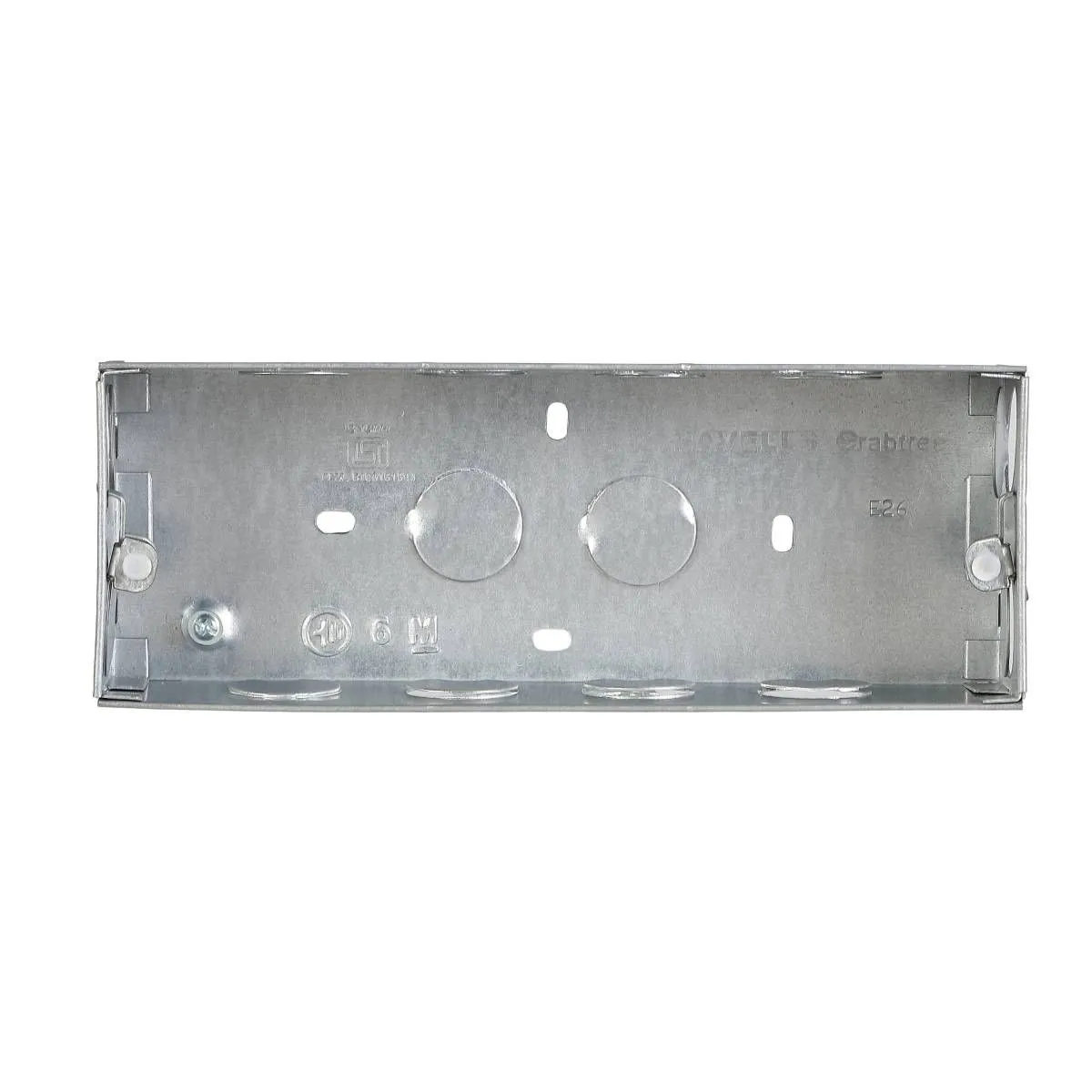 Havells 6 M GI Box 0.8 mm · Grey