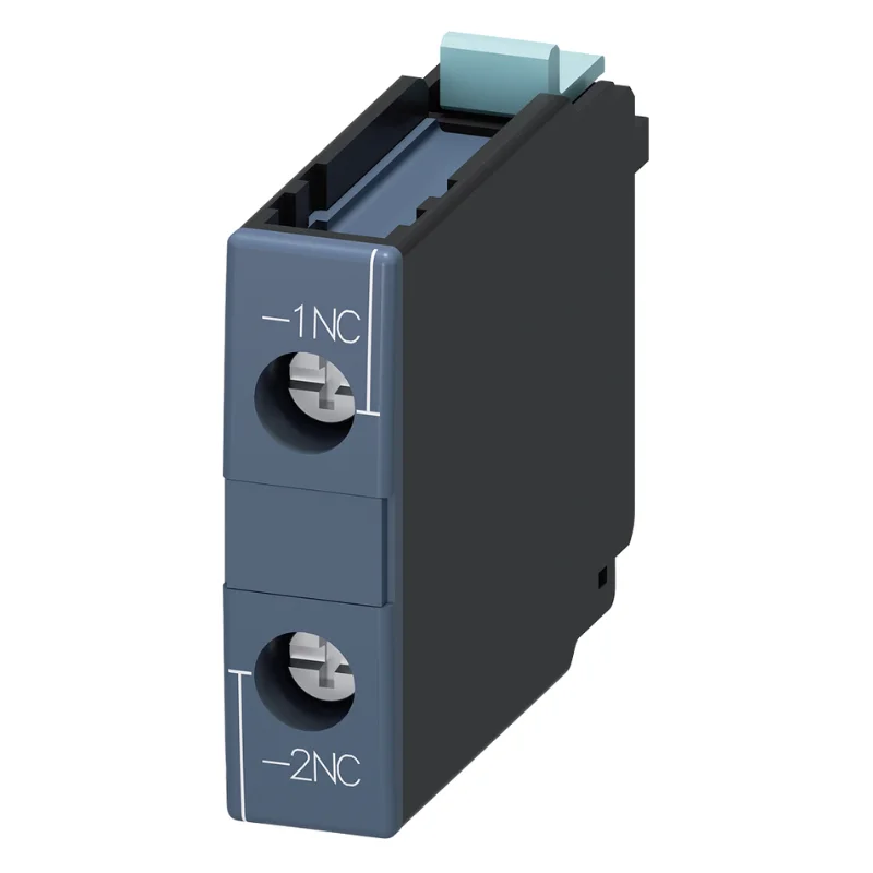 Siemens Sirius Auxiliary Contact Block 1 NO · Suitable For 3RT1.5 & 3RT1.7 Contactor · Size S6-S12