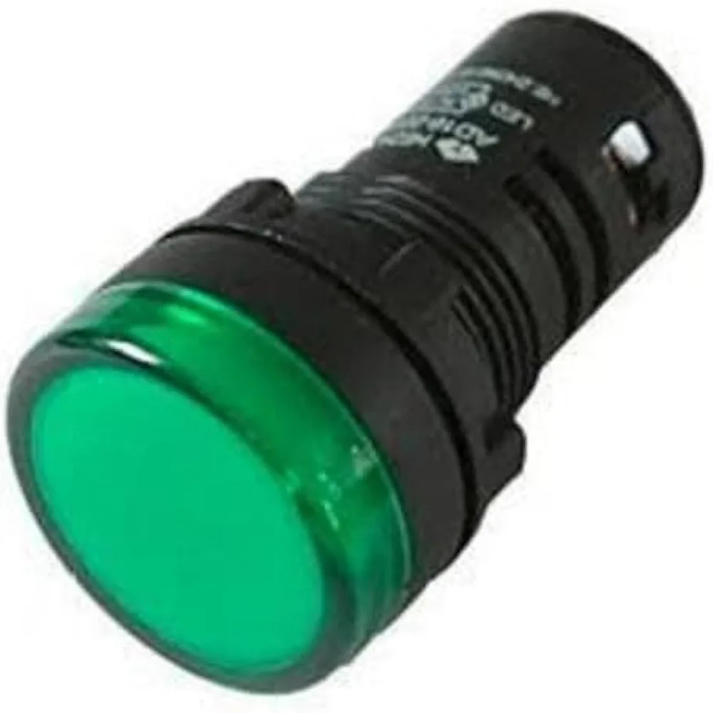 Siemens Sirius ACT 3SB5 Indicating Lamp 22 mm · Green · 24 V AC/DC · Compact LED