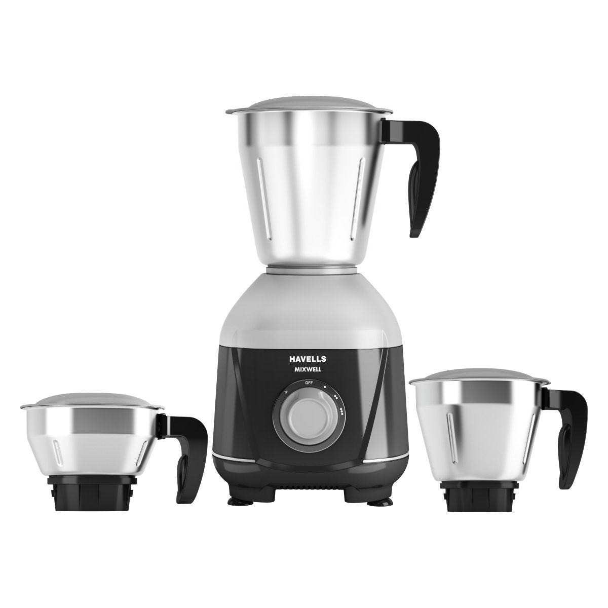 Havells Mixwell N Mixer Grinder · 500 W · 1.35 L · Black & Grey