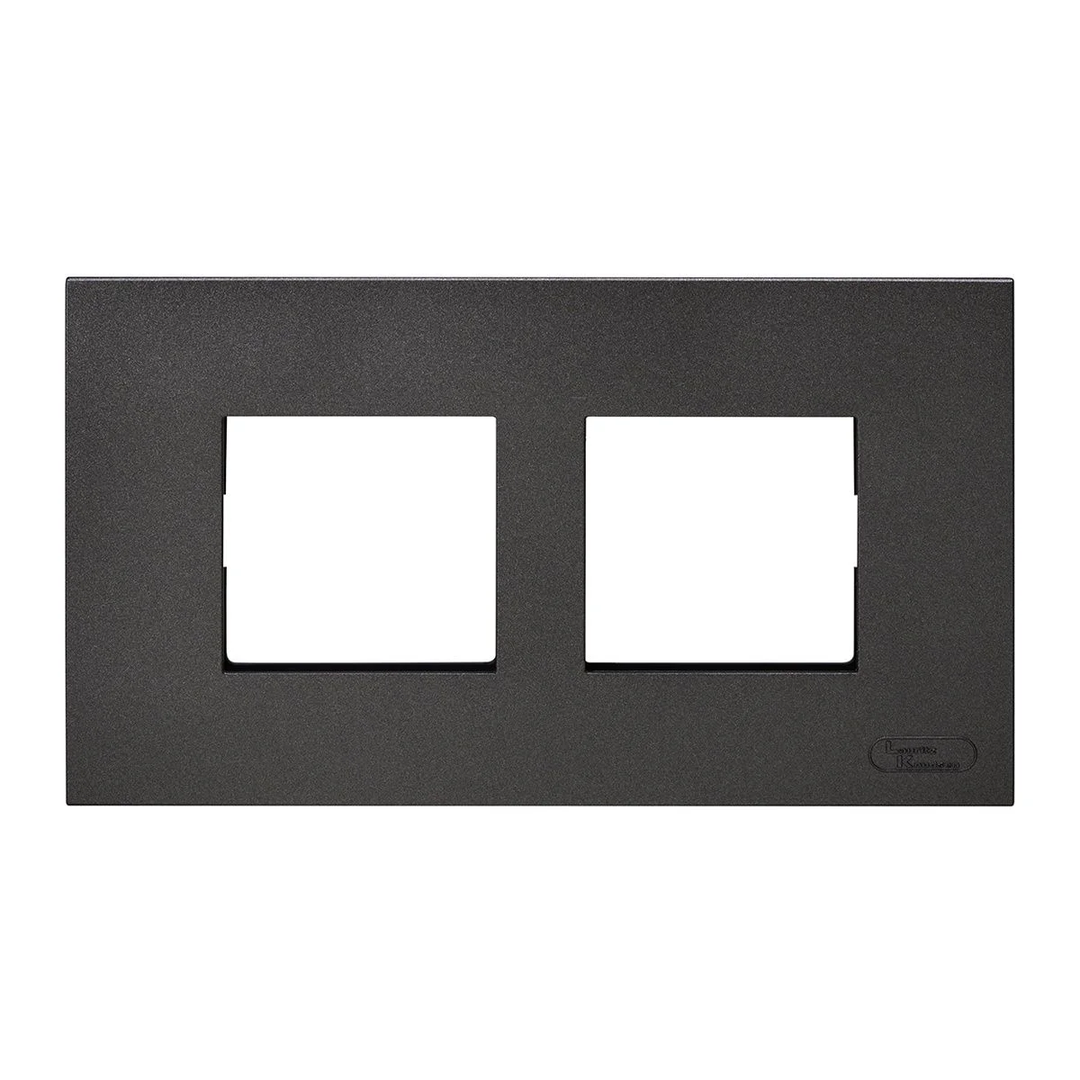 Lauritz Knudsen Encurve 4 Module Plate Magnesium · Grey