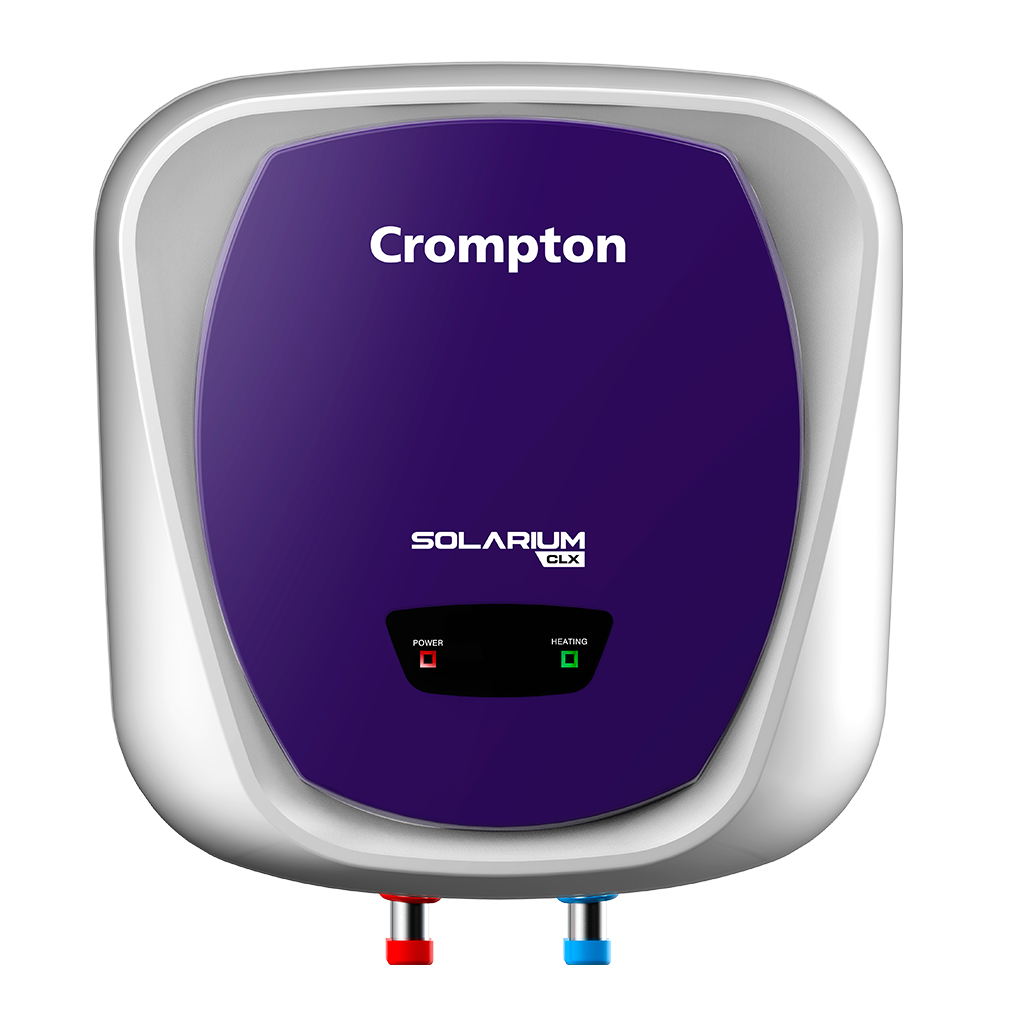 Crompton Solarium CLX Storage Water Heater · 2000 W · White & Purple · 10 L