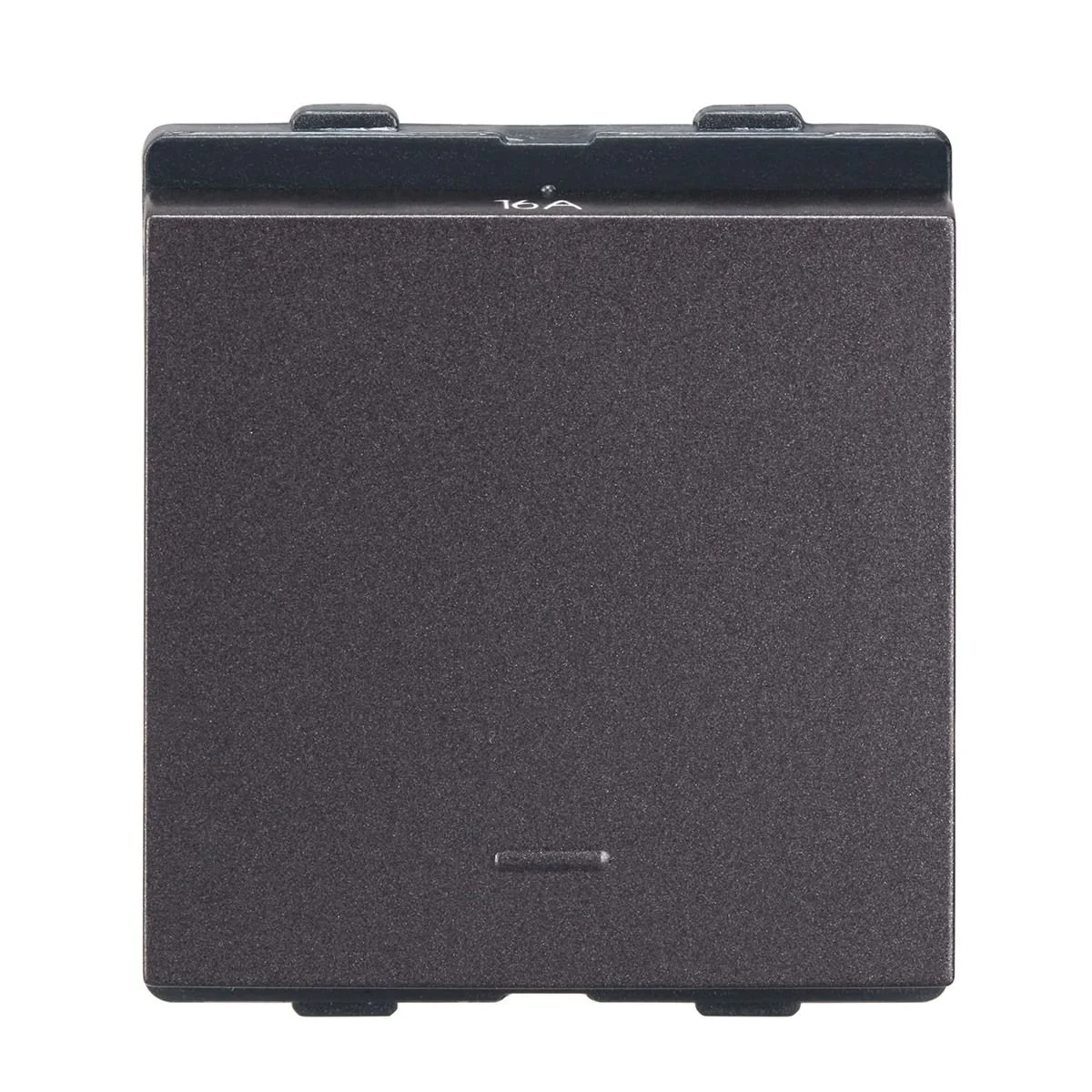 Lauritz Knudsen englaze Switch · 16 AX · 1-Way · 2 M · Mega Switch · Grey