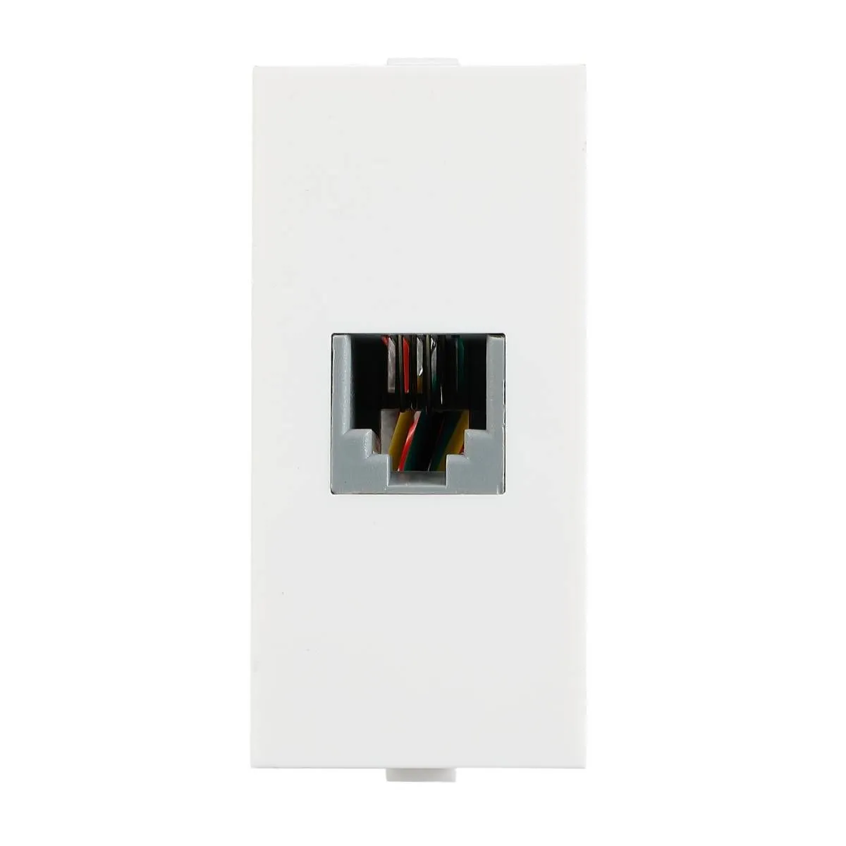 Havells Magnus 1 M Telephone Socket · White