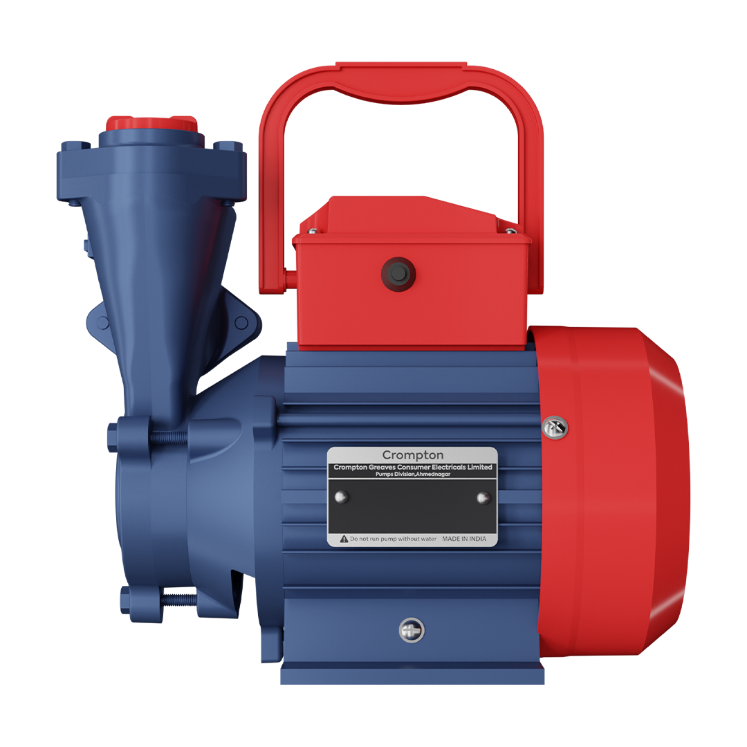 Crompton WIN PLUS I Mini Self Priming Regenerative Pump · 1 HP · Blue & Red