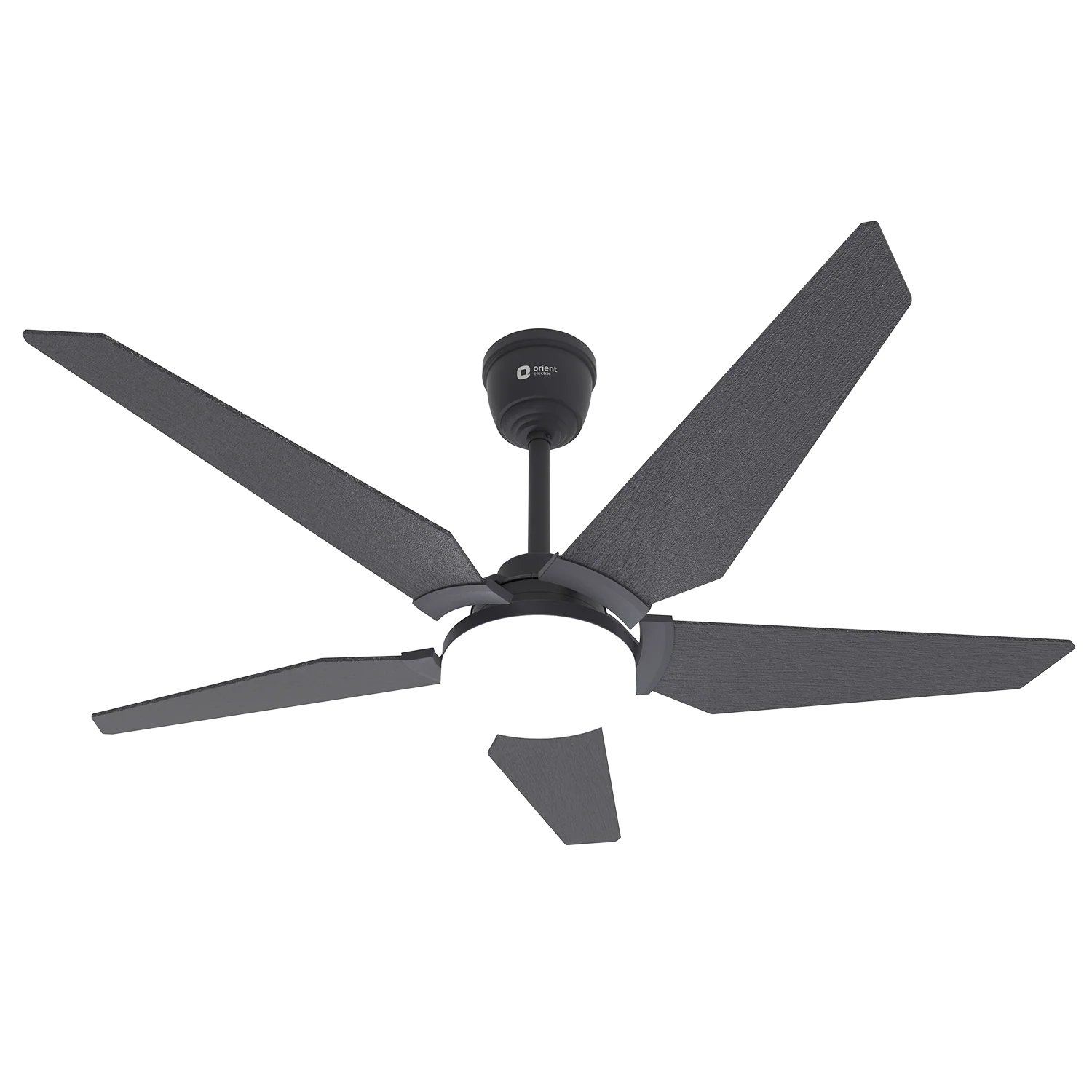 Orient Artis BLDC Pro Ceiling Fan With Remote · 5 Star · 2 Way Rotation · 5 Blade · Black · 1320 mm · Underlight
