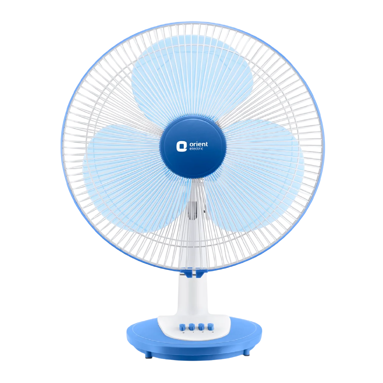 Orient Desk 25 400 mm Table Fan · White Blue