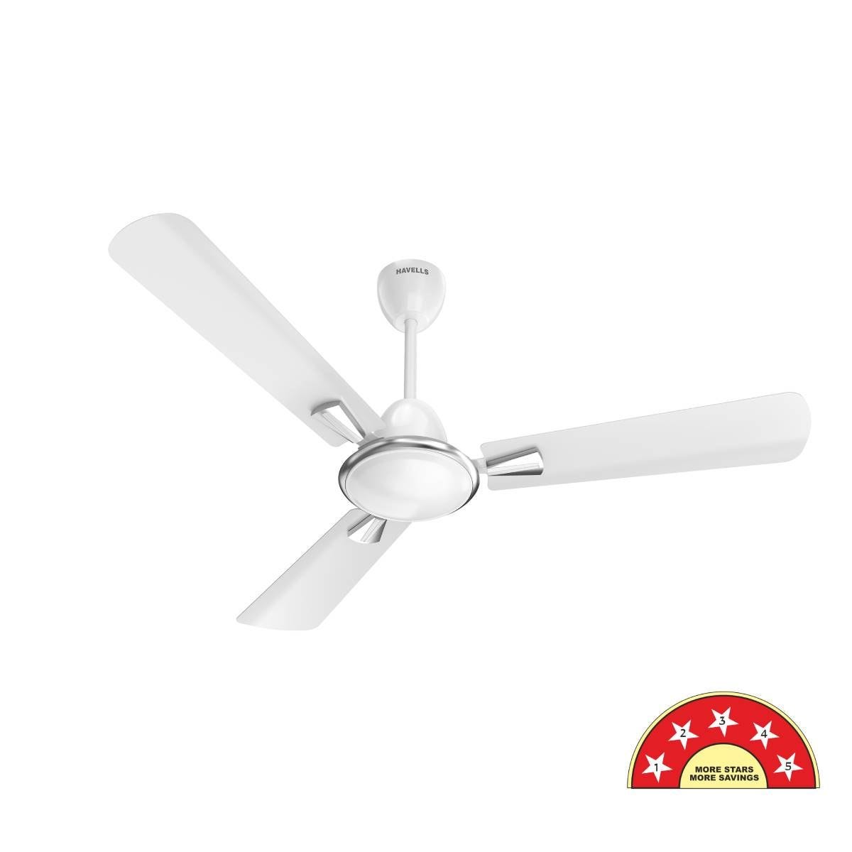 Havells Novaire HS BLDC Ceiling Fan · Pearl White