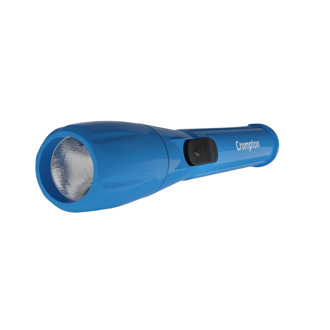 Crompton Power Ray Chamak 1 W LED Torch Dry-Cell · Blue