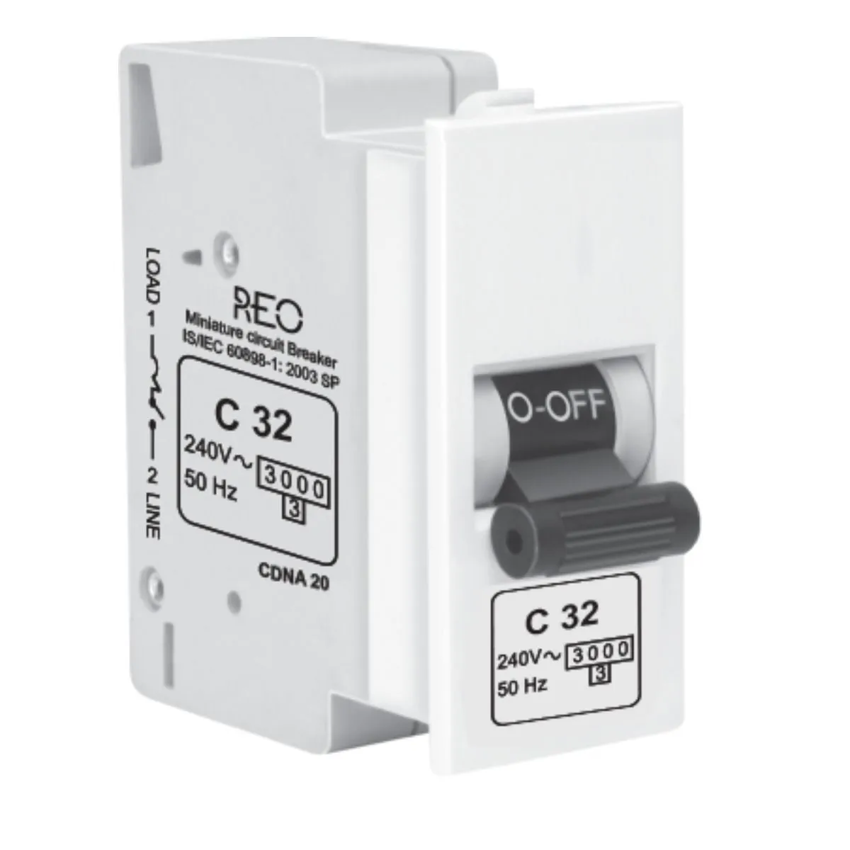 Havells 32 A SP C Mini MCB White REO Bliss