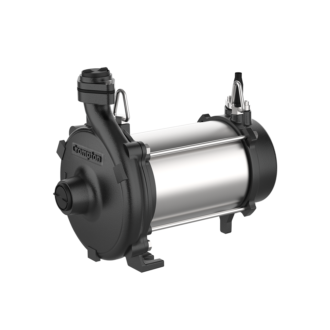 Crompton OWE12(1PH)C-28 Openwell Submersible Pump · Black & Silver