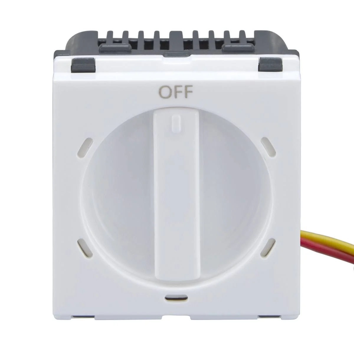 Lauritz Knudsen englaze Fan Regulator 120 W · 5-Step · 2 M · Flat Type · 360 Degree Rotation · White