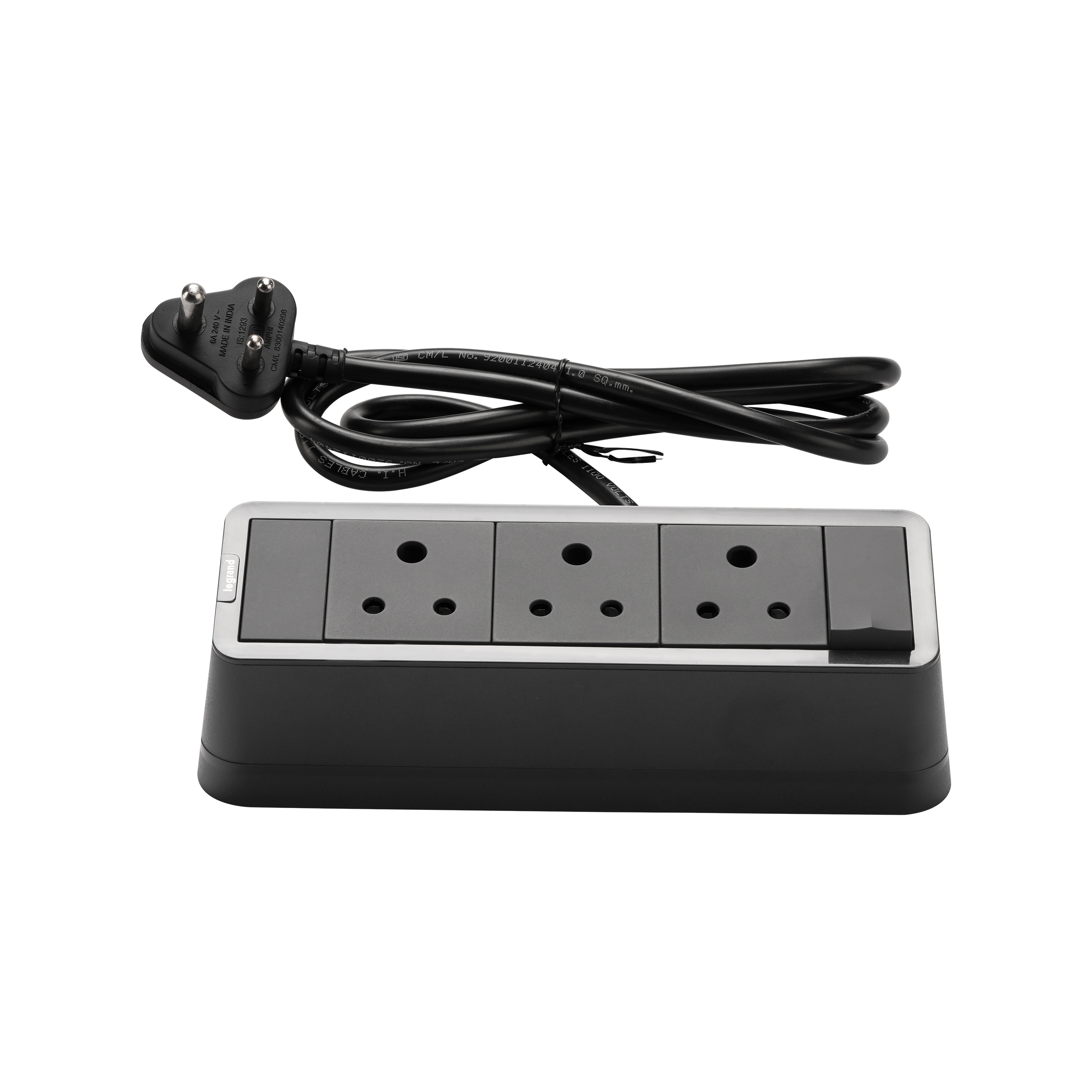 Legrand Desktop Power Center · 8 M · Chic Grey