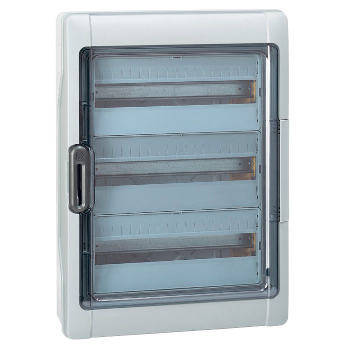 Legrand Plexo3 Enclosure · 3 rows · 54 M · IP65