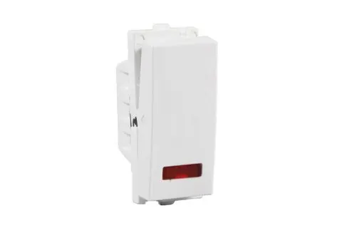 Havells Verona 16 A 1 Way Switch with Indicator · White