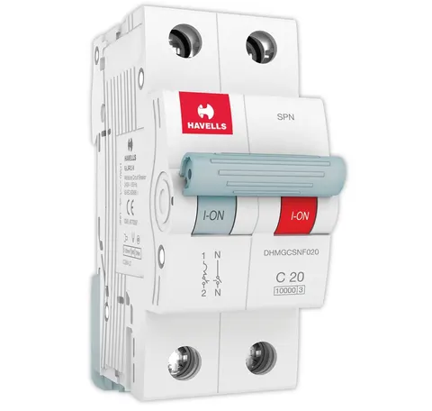 Havells MCB SPN C Curve · 20 A