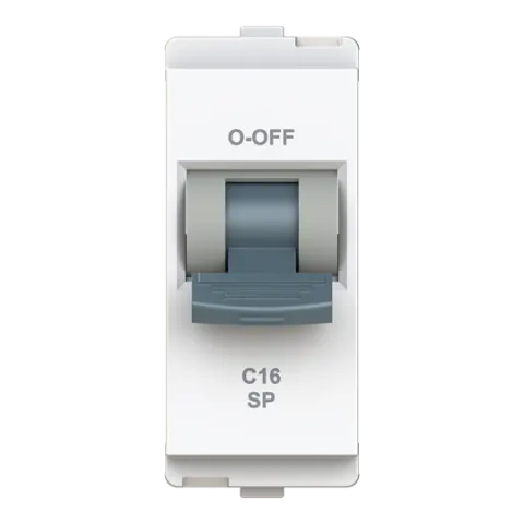 ABB LIORA Plus MCB · 16 A · 1P (SP) · Graphite Grey